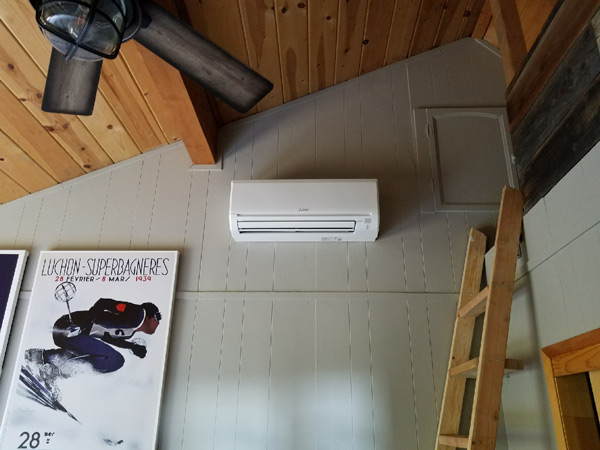 Multi-Zone Ductless Air Conditioning Installation In An Arnold, California Cabin