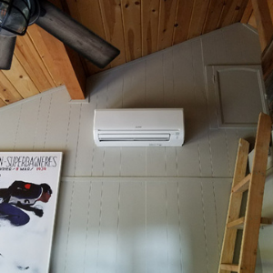 Multi-Zone Ductless Air Conditioning Installation in an Arnold, California Cabin