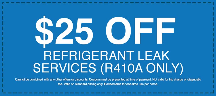 Discounts on Refrigerant Leak Services